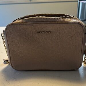 Michael Kors Beige Crossbody Bag